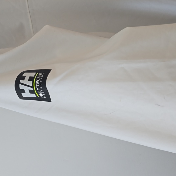 Helly Hansen Crew Hooded White Jacket Medium - Picture 3 of 12